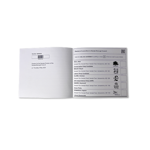 Show details for Ballot Papers