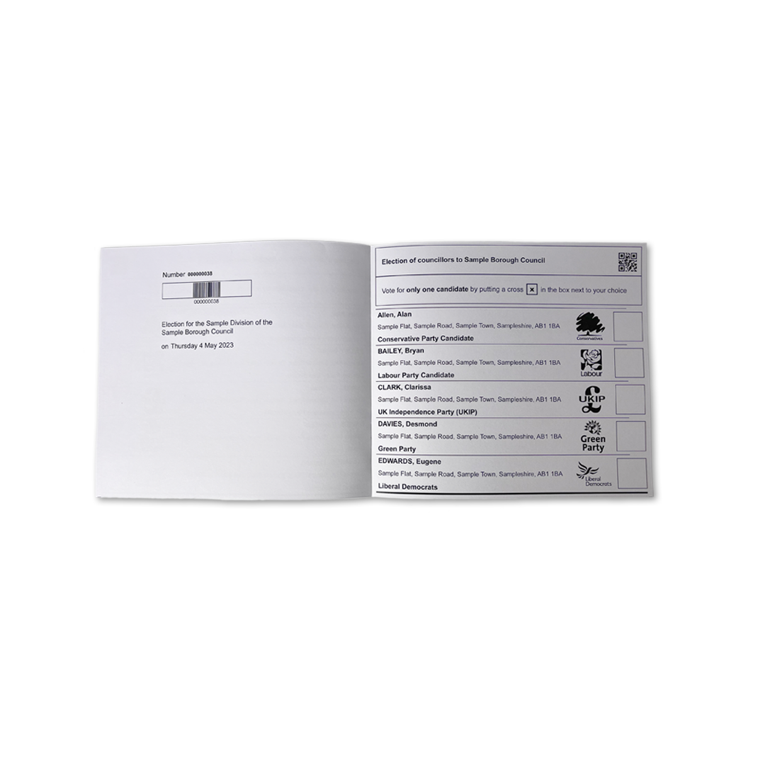 Show details for Ballot Papers